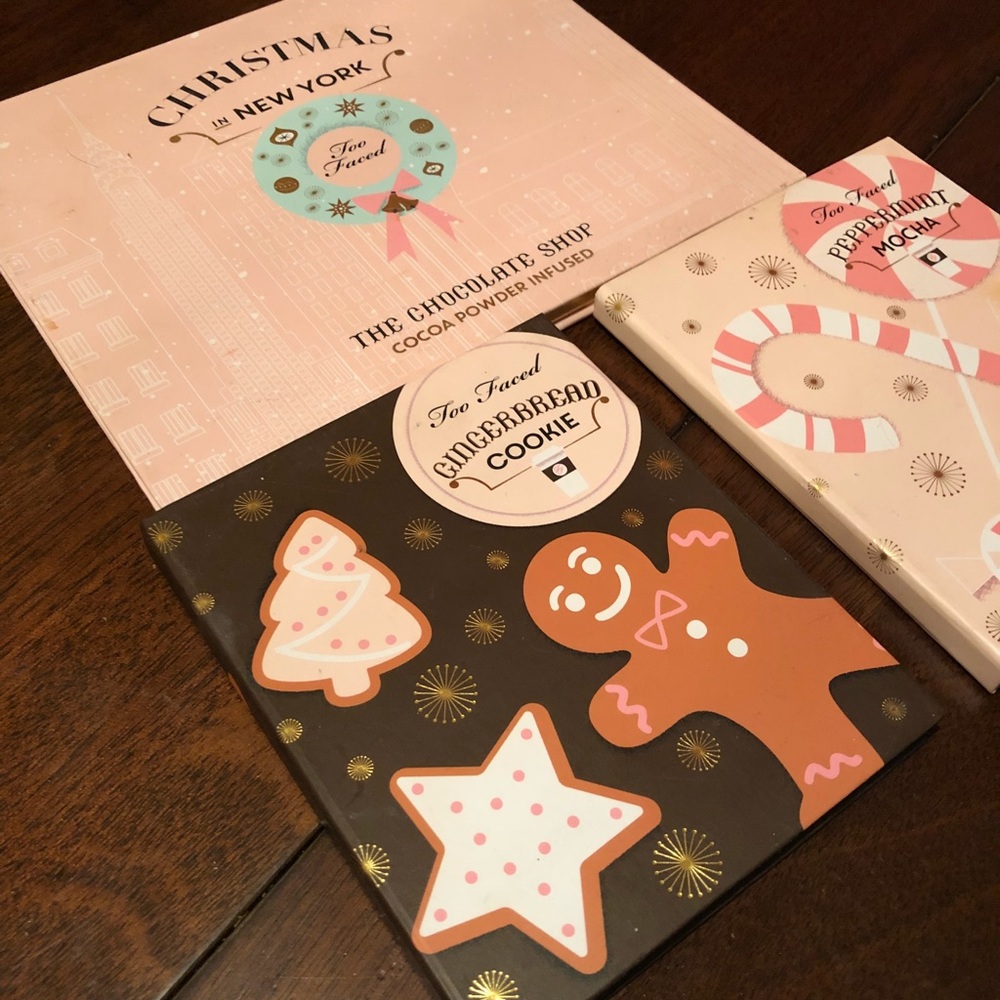 Too Faced shadow palettes